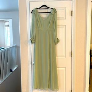 Shein new never worn evening gown, fully lined , back zip